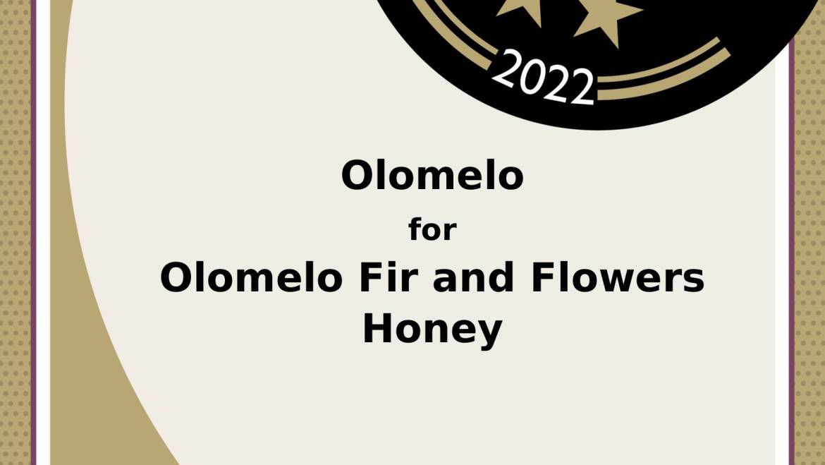 Olomelo Fir and Flowers Μέλι 2022 Βραβεία